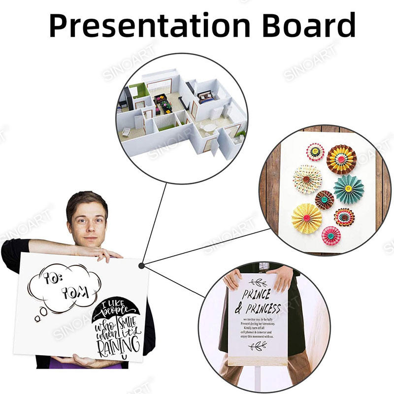 Acid Free Double Sided Rigid Sign Poster Board Foamboard for Mounting Crafts Modelling Art Display Presentation Foam Board