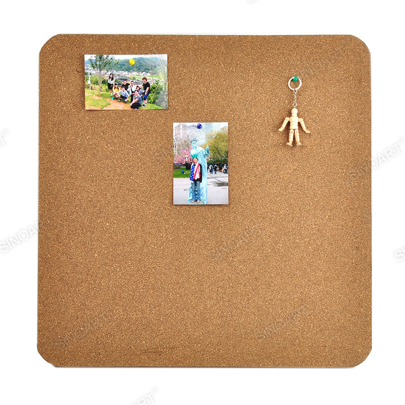 Cork Board Picture Wall Bulletin Board Natural Frame