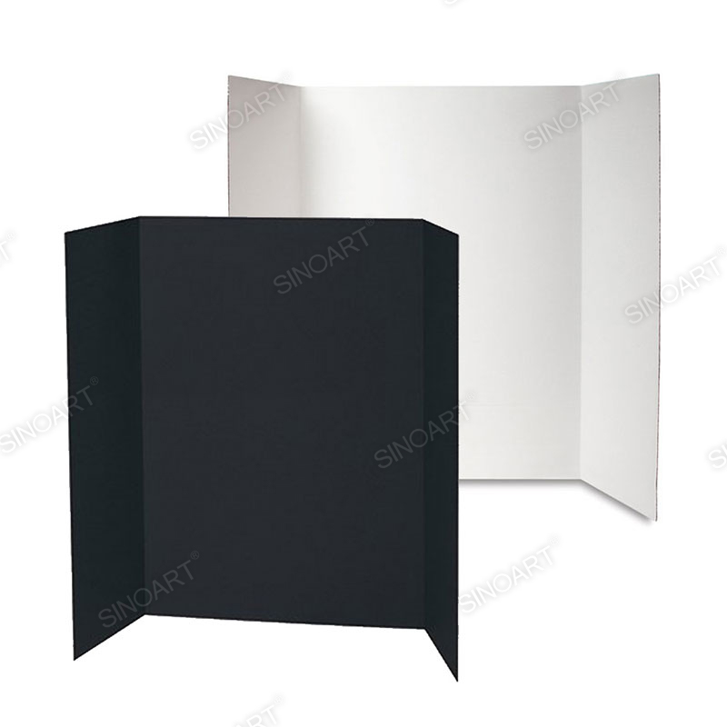 Tri-Fold Display Project Presentation Acid Free Double Sided Rigid Sign Poster Foam Board
