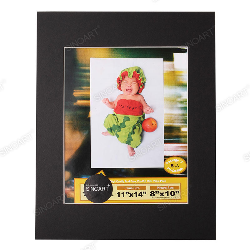 Acid-Free Precut Photo Matte Premium Matboard for Family Photos Show Kits Art Picture Framing Mat Board