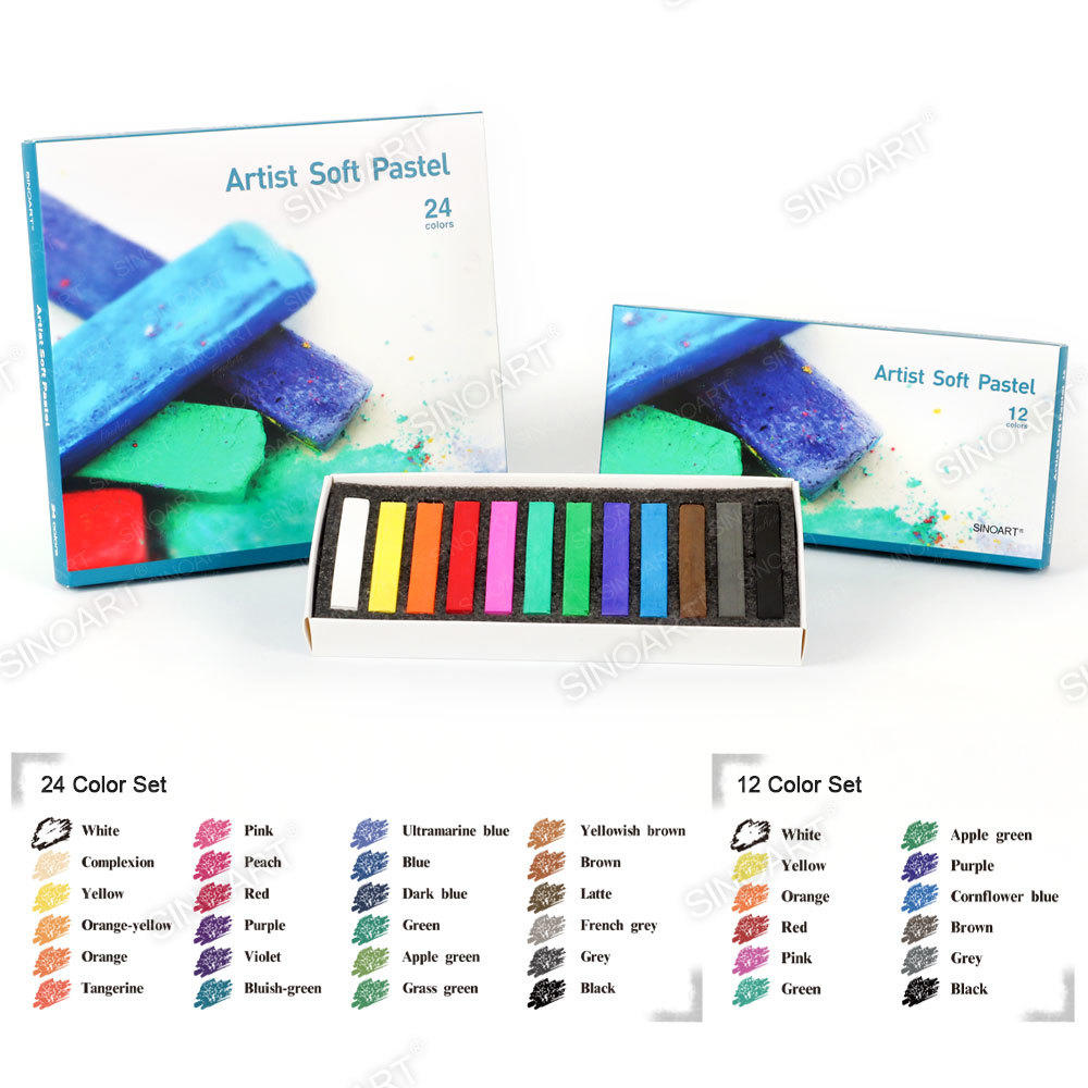 Soft Pastel Drawing Set In Hard box OEM art with soft pastes suppliers